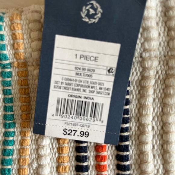 👛NWT Universal Thread Woven bag in multiple muted colors - Picture 3 of 9